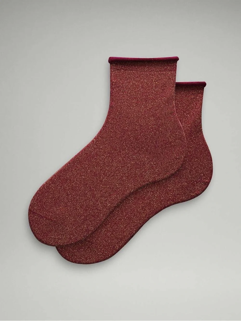 Lululemon Daily Stride Sparkle Quarter Sock, Size S - 2 Pairs